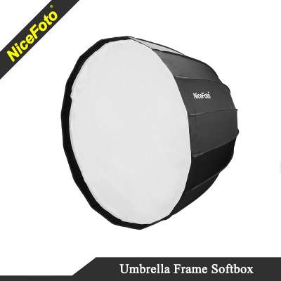 70cm NiceFoto  Parabolic softbox  Deep softbox  Umbrella frame softbox studio flash and LED video light photographic equipment