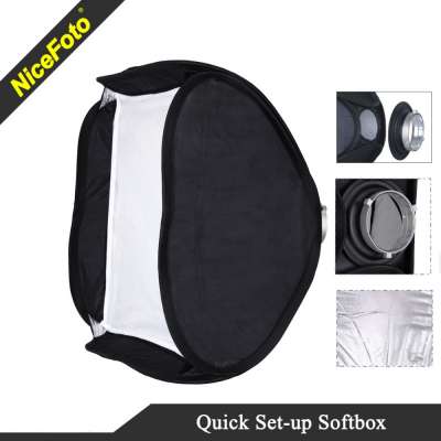 NiceFoto Studio light accessories Quick setup softbox, studio softbox